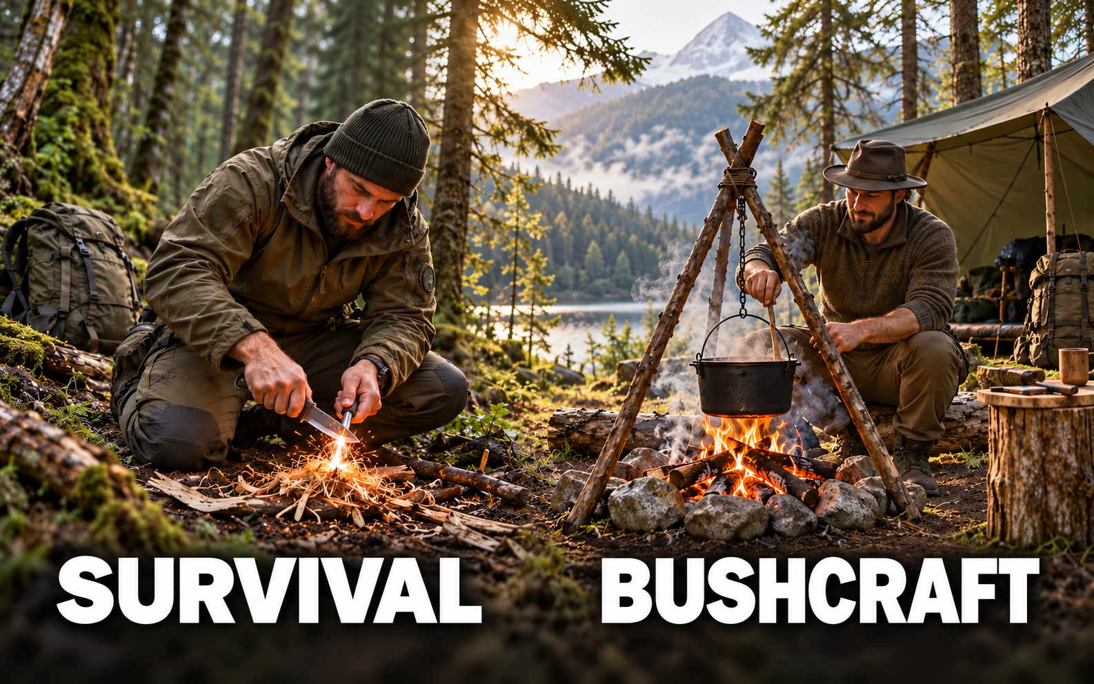 Survival vs bushcraft2